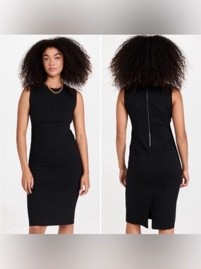 SPANX | The Perfect Fitted Sheath Dress Black Small
